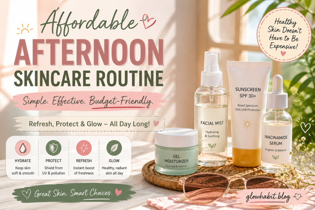 affordable-afternoon-skincare-routine